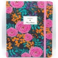 Notepad with floral pattern 
